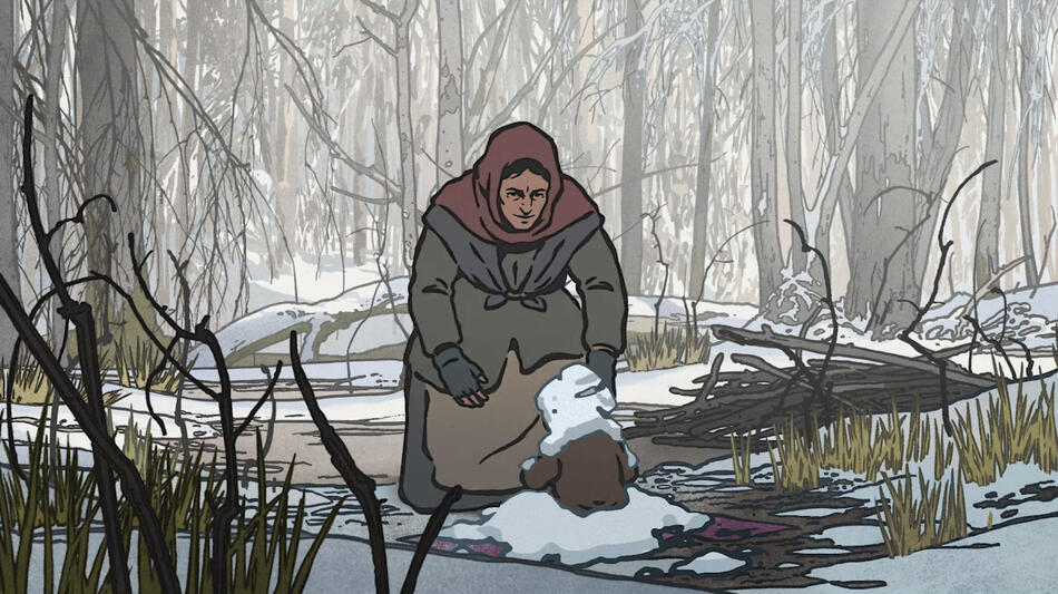 Il Dono Più Prezioso di Michel Hazanavicius, scena da Trailer