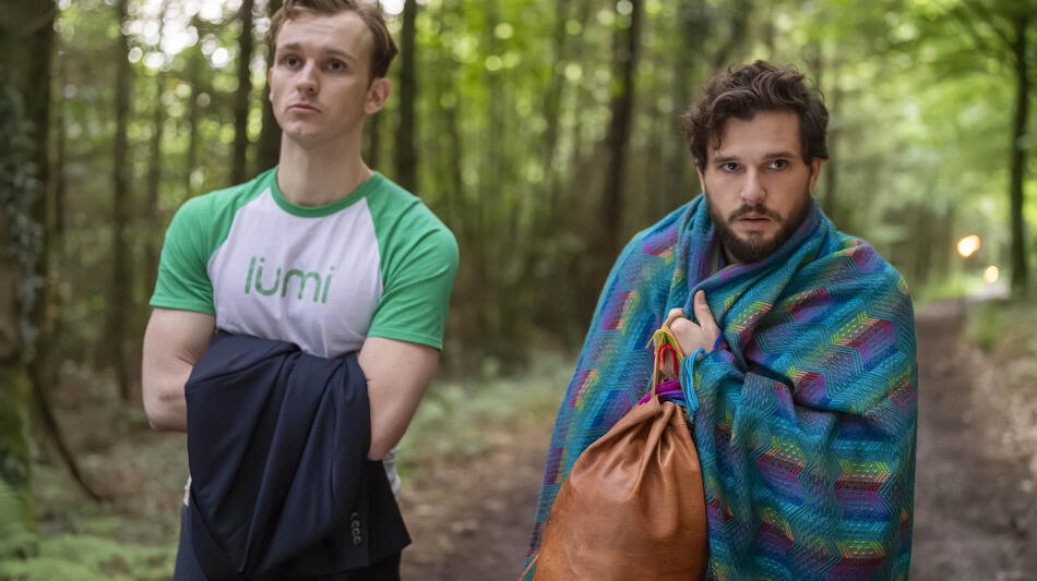 Harry Lawtey, Kit Harington in Industry 3x05