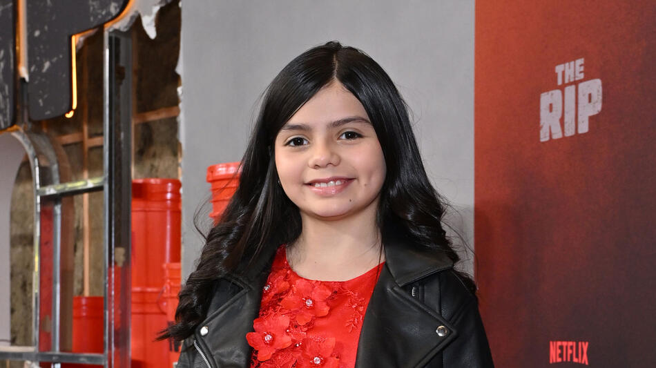 Isabella Aparicio partecipa alla première mondiale di The RIP all'Alice Tully Hall il 13 gennaio 2026 a New York City