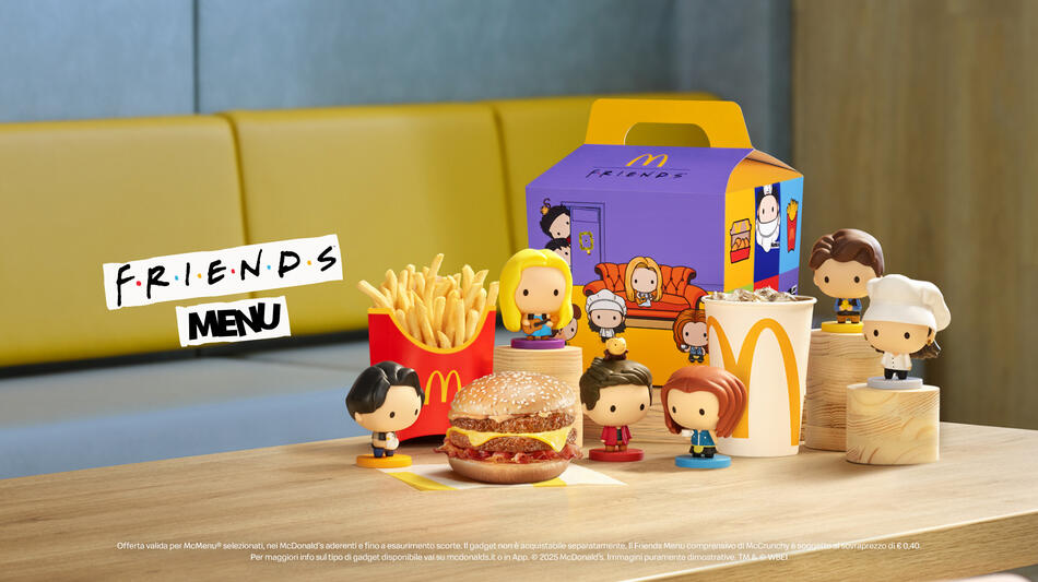 Friends Menu da McDonald's - Personaggi