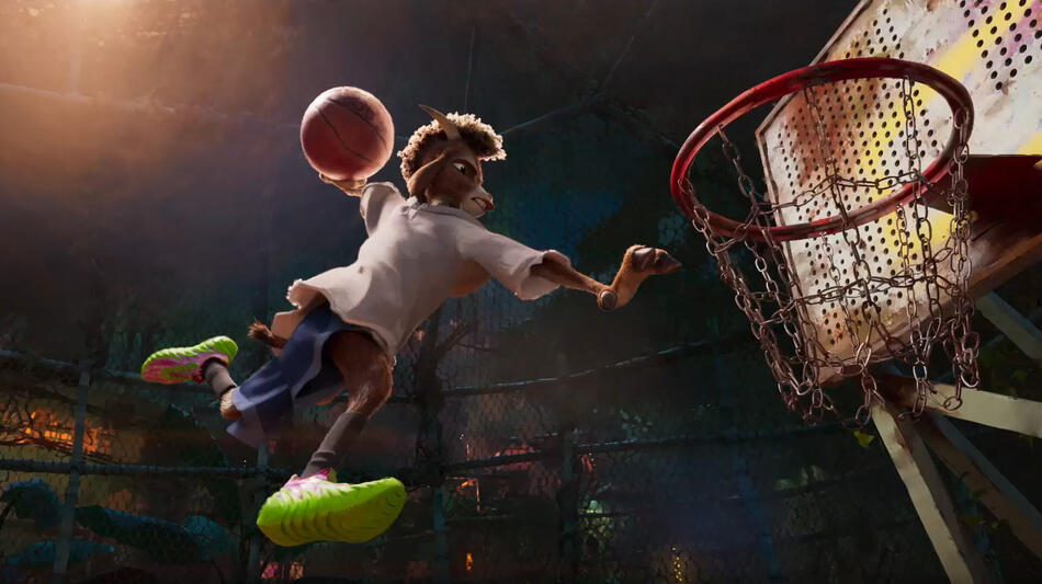 GOAT Sogna in grande, scena da Trailer 2