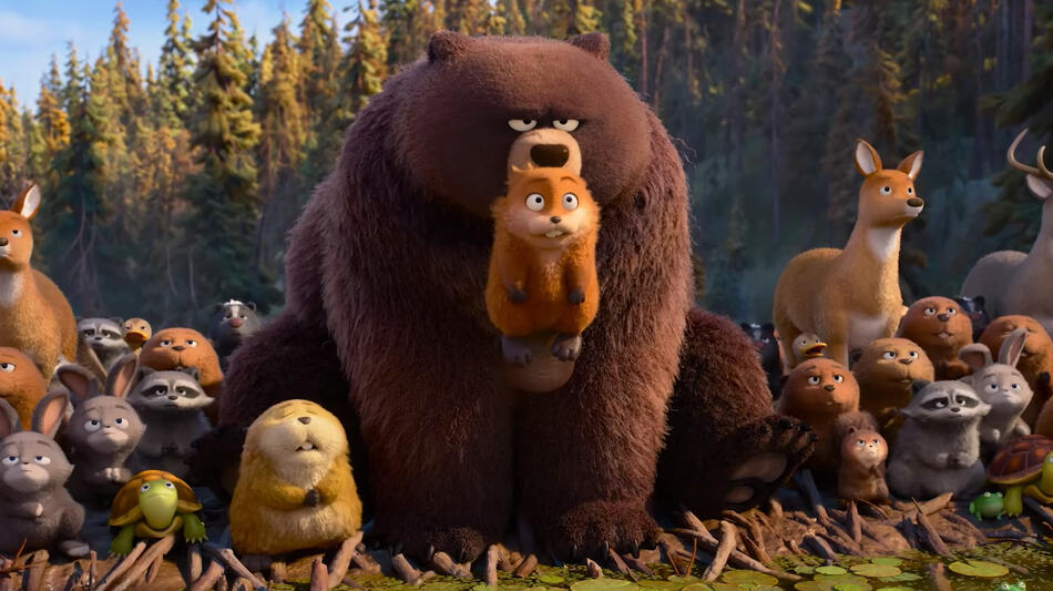 Jumpers - Un Salto tra gli Animali, scena da trailer