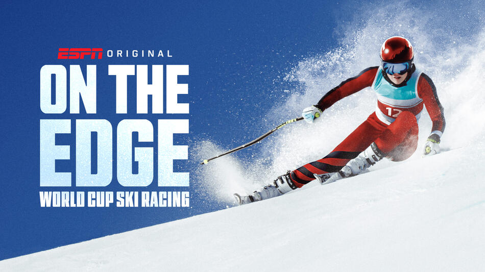 On the Edge World Cup Ski Racing - Poster