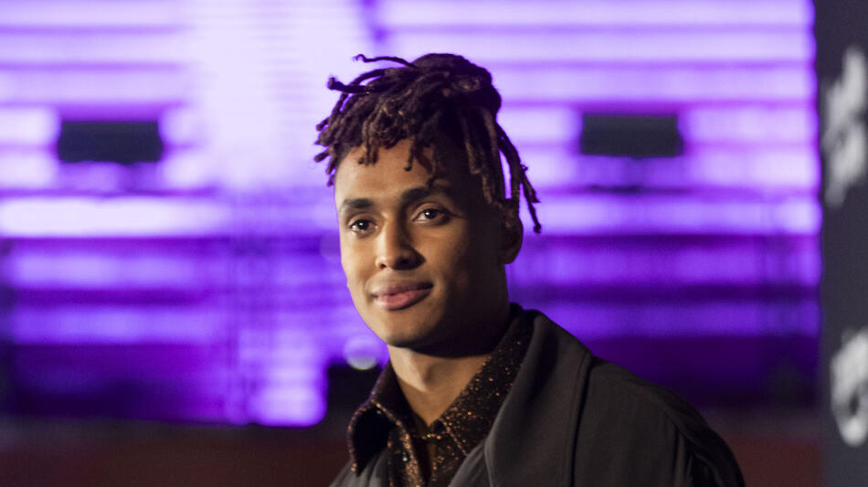 Madior Fall alla premiere mondiale di Roma di Love Me Love Me