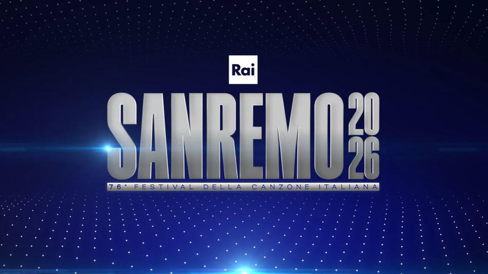 Sanremo 2026 - Poster orizzontale