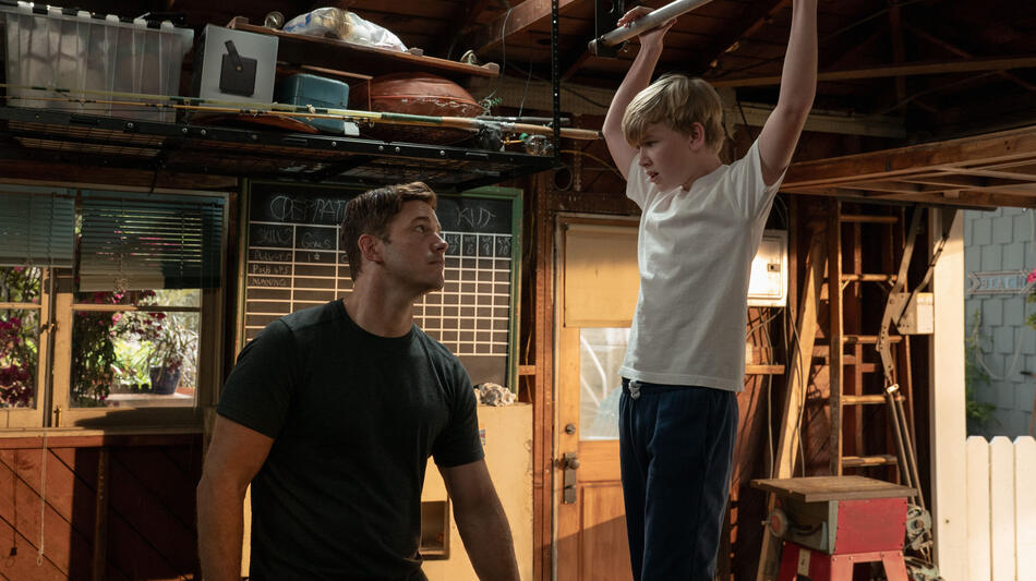Chris Pratt e Jude Hill in Way of the Warrior Kid
