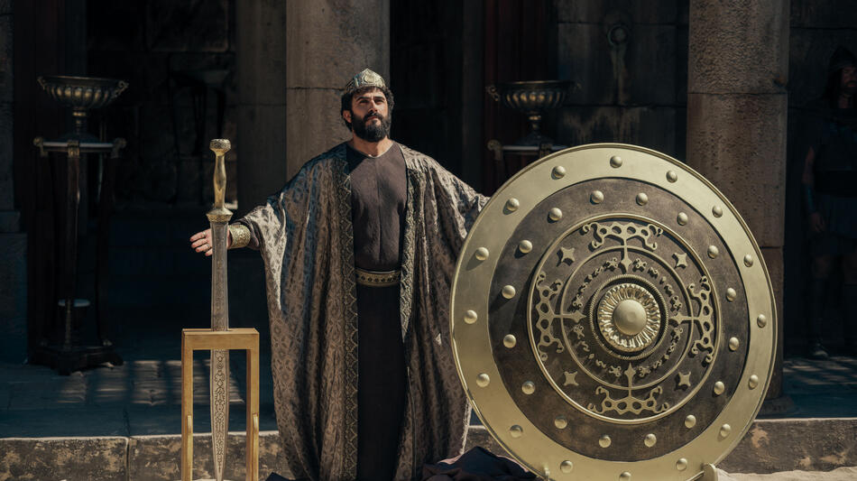 Achish (Alexander Uloom) in La Casa di Davide 1x05