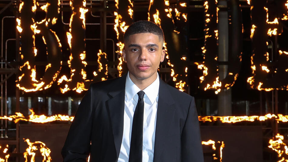 Jay Lycurgo partecipa alla prima mondiale di 'Peaky Blinders: The Immortal Man' al Centenary Square il 2 marzo 2026 a Birmingham, in Inghilterra