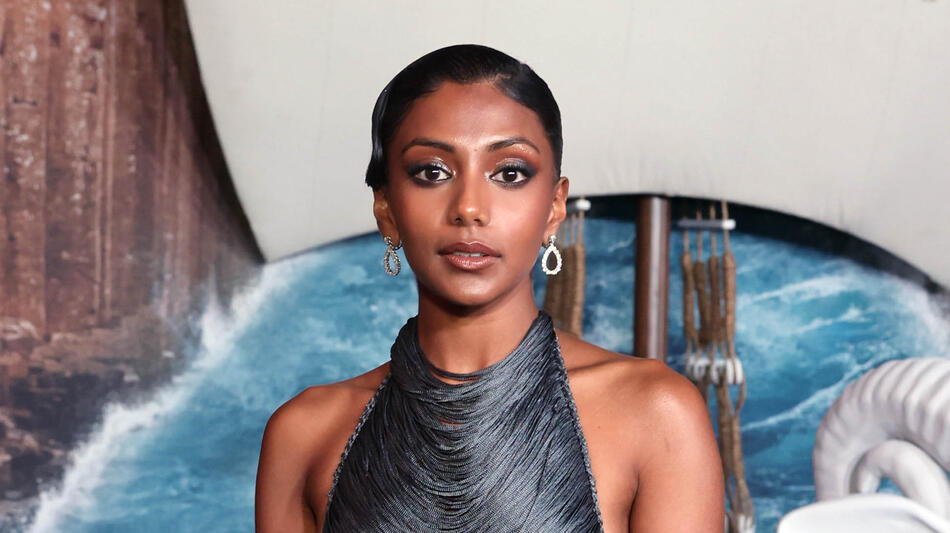 Charithra Chandran partecipa alla proiezione per i fan della seconda stagione di One Piece di Netflix a Los Angeles presso l'United Artists Theatre il 26 febbraio 2026 a Los Angeles, California