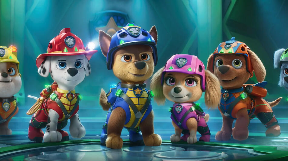 PAW Patrol - Missione Dinosauri, scena da trailer