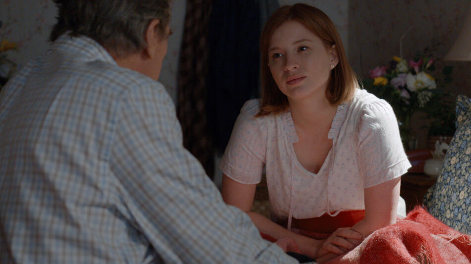 Tim Matheson come Doc Mullins e Stacey Farber come Tara in Virgin River 3x09