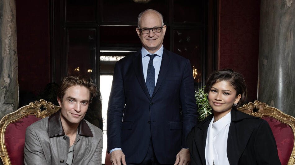 Zendaya, il Sindaco di Roma Roberto Gualtieri e Robert Pattinson in Campidoglio per promuovere The Drama - Un segreto è per sempre
