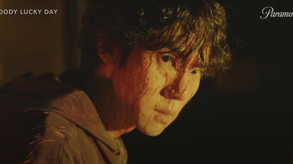 A Bloody Lucky Day, scena da trailer serie coreana (Paramount+)