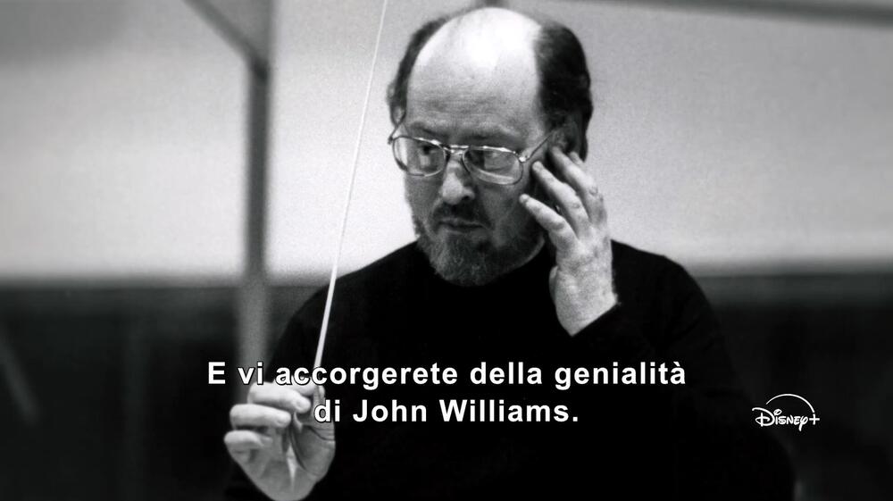 Con le musiche di John Williams, scena da Trailer docufilm