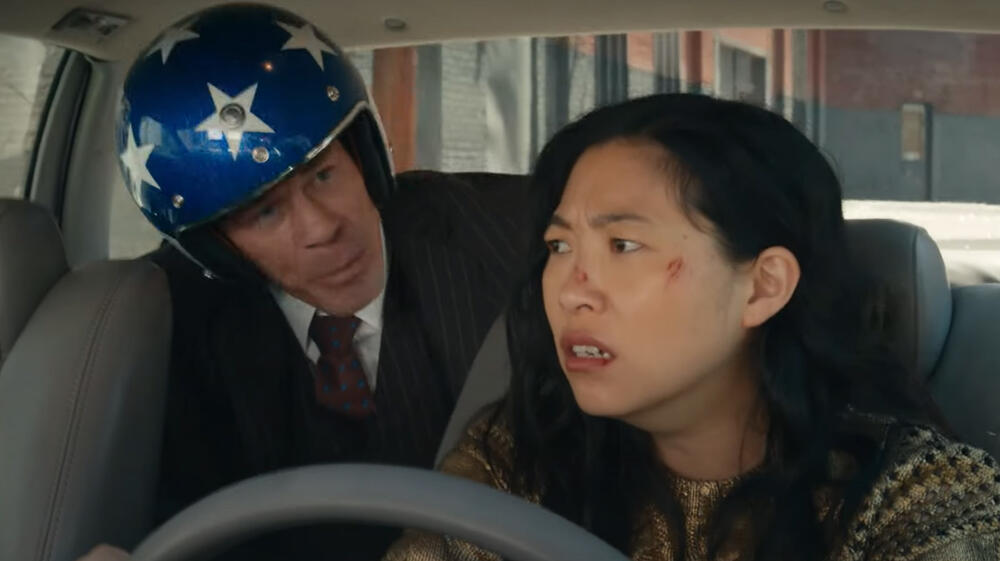 Jackpot!, Clip 'Bad Biker' con John Cena e Awkwafina