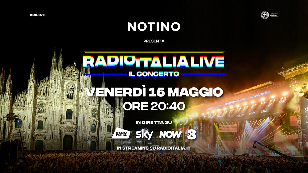 Radio Italia Live - Il Concerto 2026 Milano - Poster orizzontale