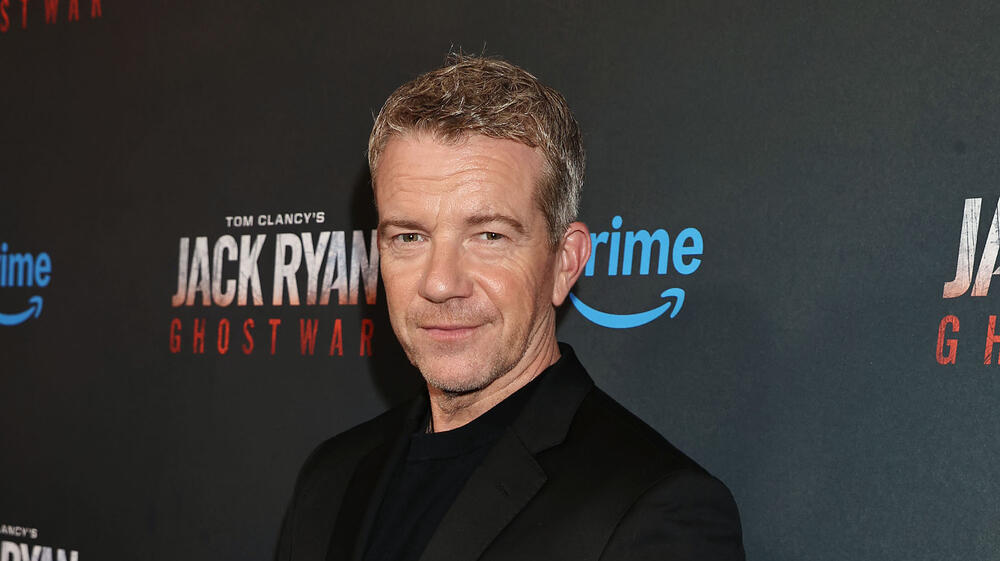 Max Beesley alla prima mondiale di Tom Clancy's Jack Ryan: Ghost War in Regal Times Square