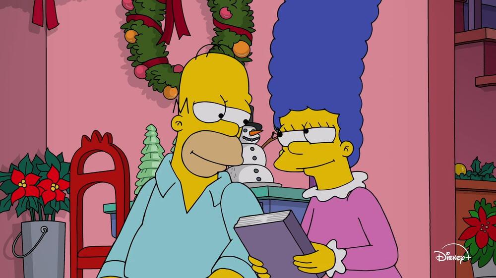 I Simpson - O C'mon All Ye Faithful, scena da Trailer Speciale natalizio