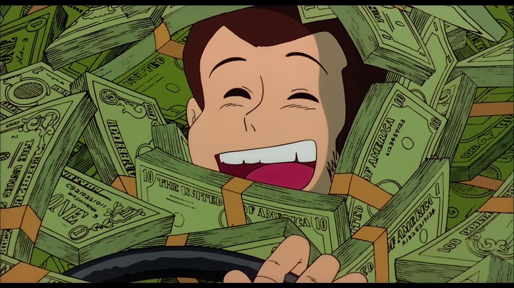 Lupin III Il castello di Cagliostro, scena da Trailer