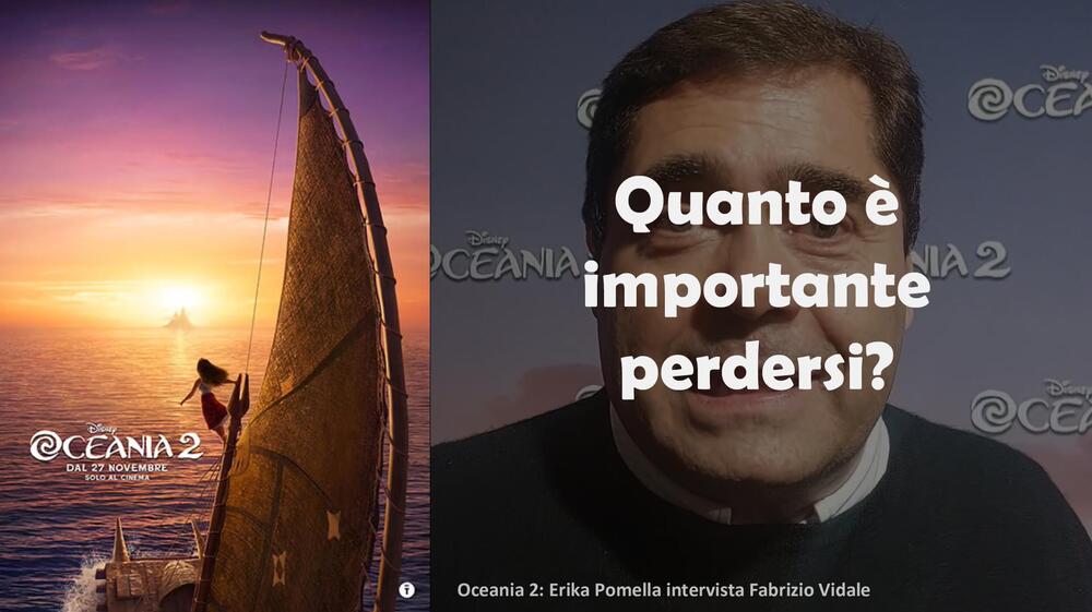 Oceania 2 - cover Intervista a Fabrizio Vidale sul red carpet