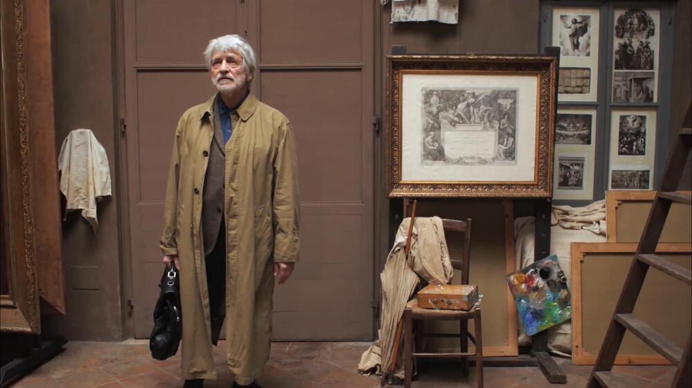 Pellizza Pittore Da Volpedo, scena da Trailer
