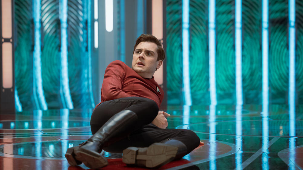 Martin Quinn come Scotty in Star Trek: Strange New Worlds 4x02