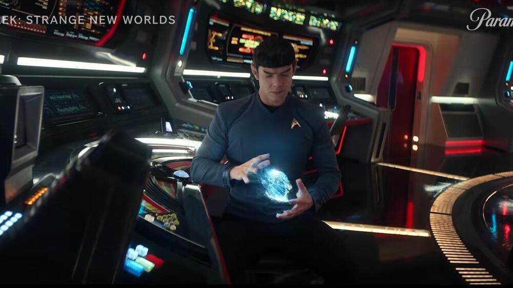 Star Trek Strange New Worlds - Stagione 4, scena da Trailer