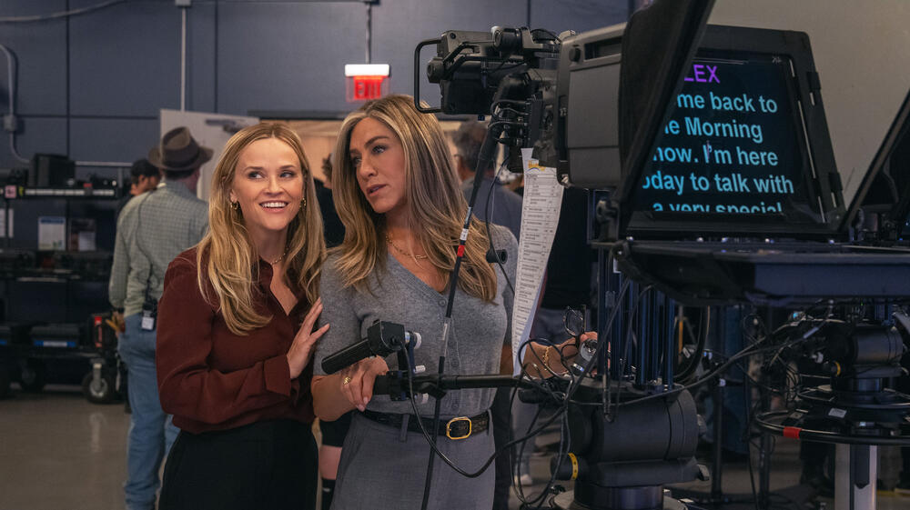 Reese Witherspoon e Jennifer Aniston in The Morning Show - Stagione 5