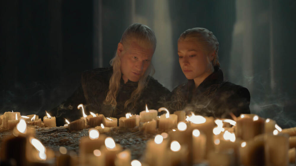 Matt Smith, Emma D'Arcy in House of the Dragon 3x05