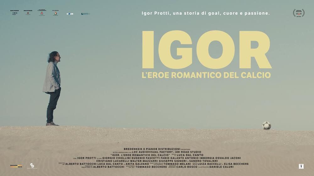 Igor - L'eroe romantico del calcio - Poster orizzontale