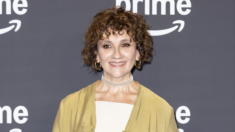 Lucia Ocone al Prime Video Presents Italia 2026 per presentare Ingorgo, il 9 luglio 2026 in Roma (Italia)