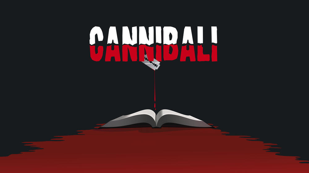 Cannibali di Hilary Tiscione - Poster