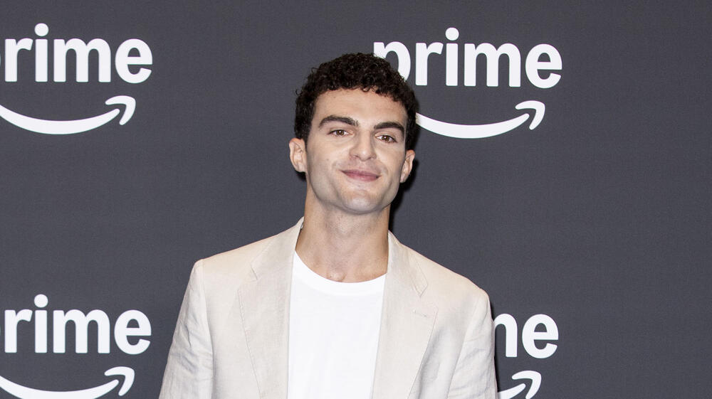 Davide Calgaro al Prime Video Presents Italia 2026 per presentare Super Market, il 9 luglio 2026 in Roma (Italia)