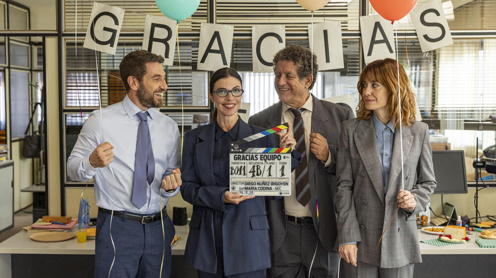 Grazie team - Immagine dal set