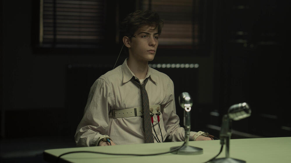 Jacob Tremblay come Ted Kaczynski in Unabomber