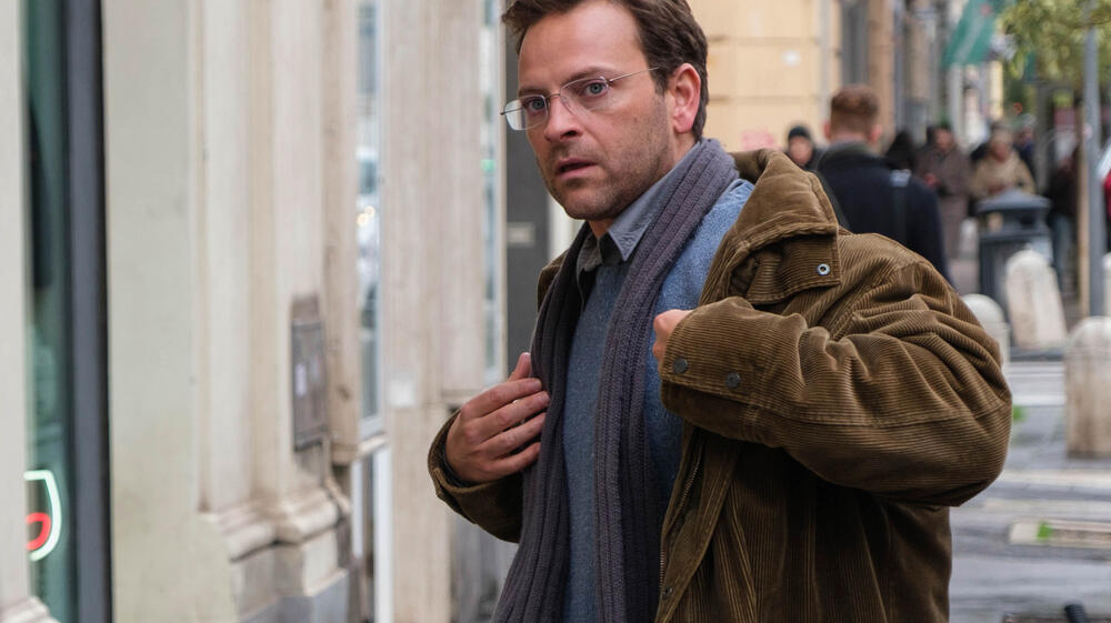 Alessandro Borghi sul set di Nessun Dolore (Painless)