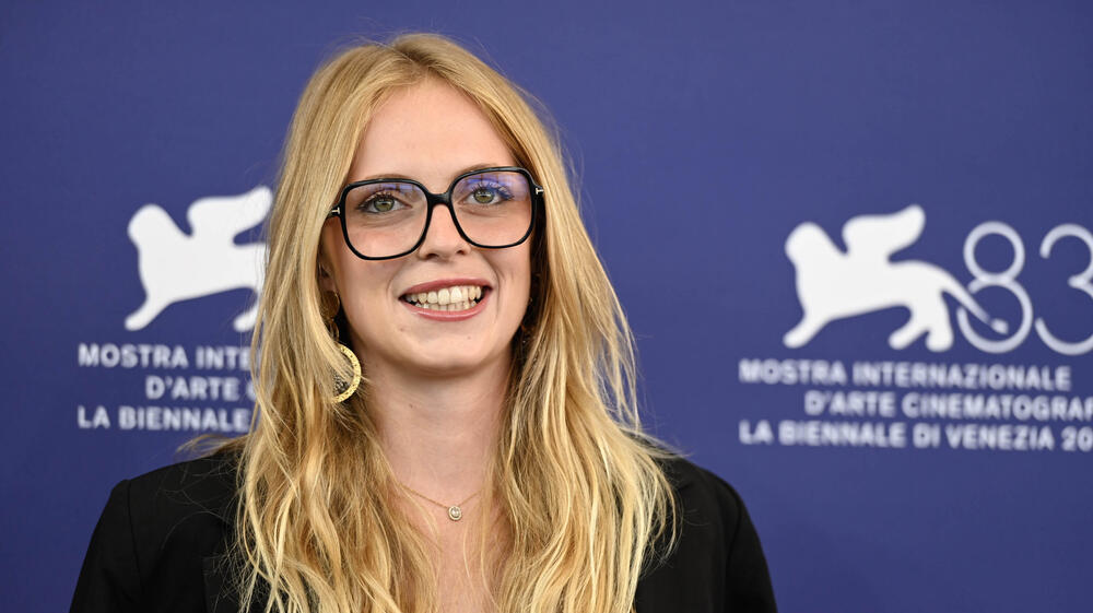Céleste Kalis al photocall del film Everest: The Other Side al Festival del Cinema di Venezia 83, giovedì 3 settembre 2026