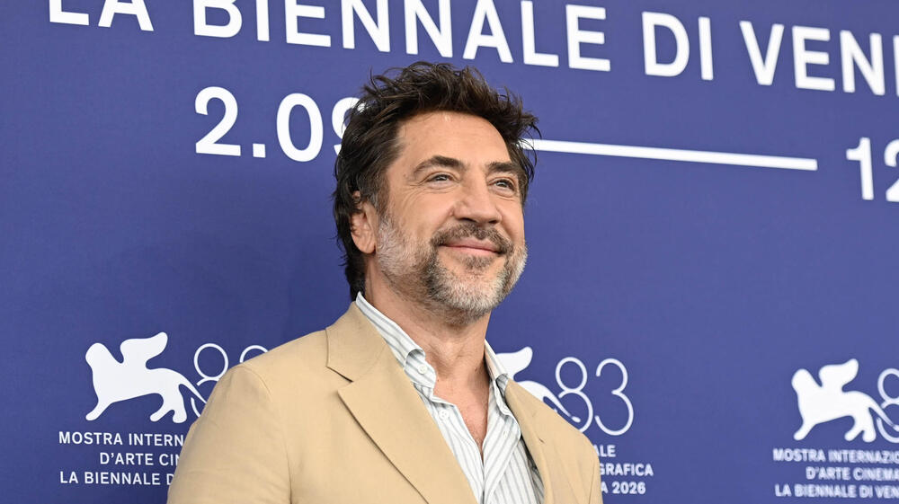 Javier Bardem al photocall del film Bunker al Festival del Cinema di Venezia 83, martedì 8 settembre 2026