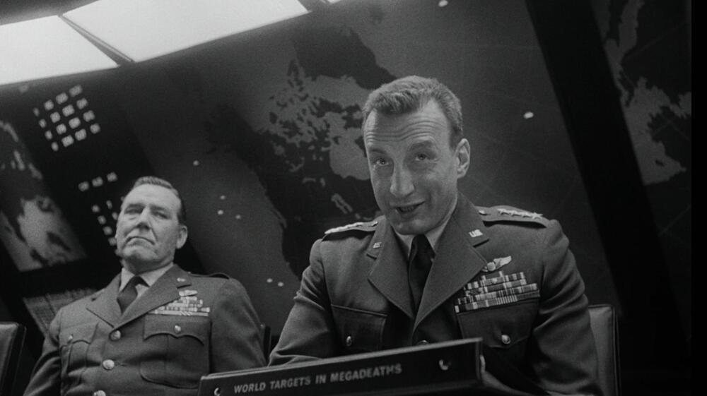 Il dottor Stranamore di Stanley Kubrick, scena da Trailer (2026)