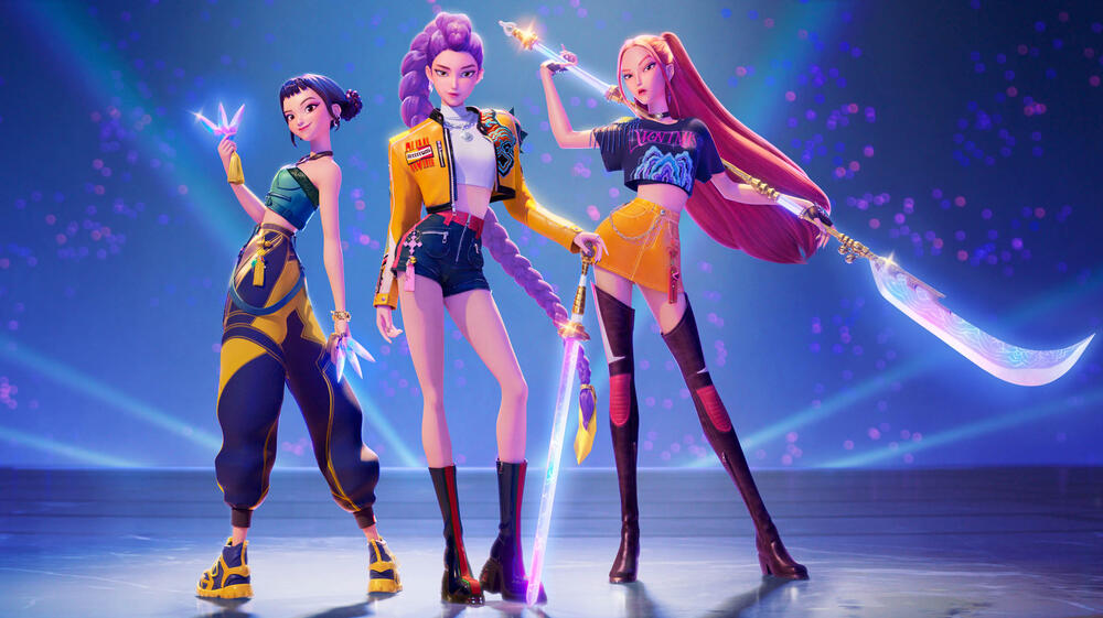 KPop Demon Hunters - Immagine dal set