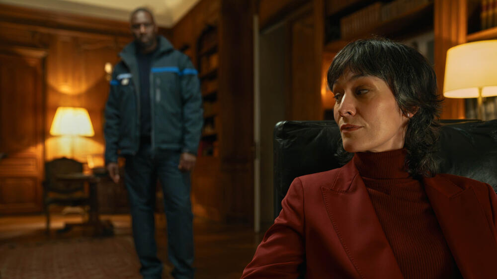 Omar Sy, Clotilde Hesme in Lupin 4x03