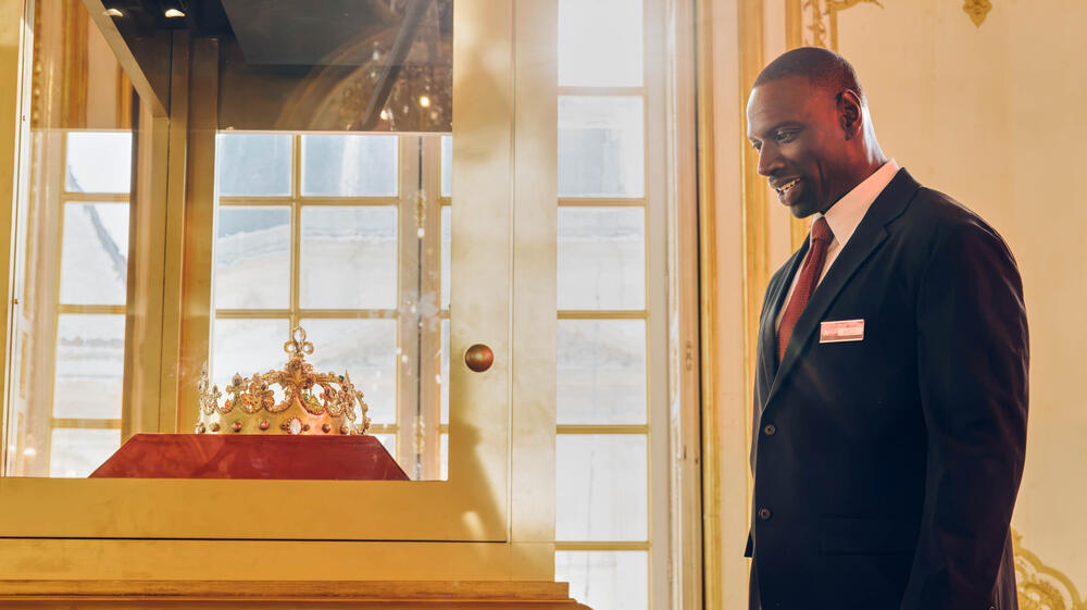 Omar Sy in Lupin 4x05