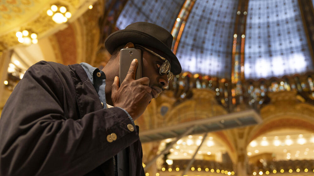 Omar Sy in Lupin 3x07