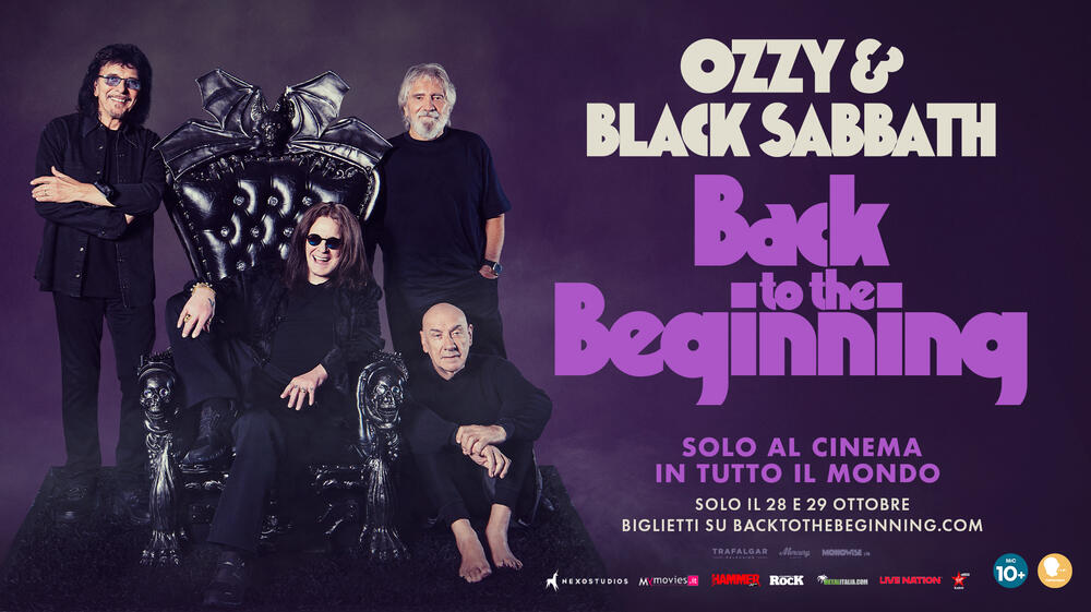 Ozzy & Black Sabbath Back To The Beginning - Poster orizzontale