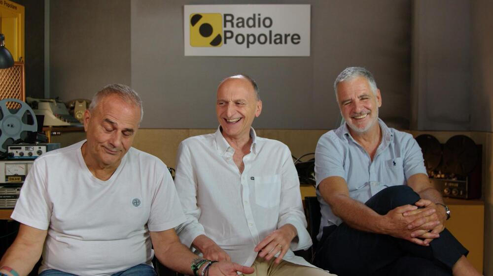 L'assurda storia della Gialappa's Band, scena da Trailer