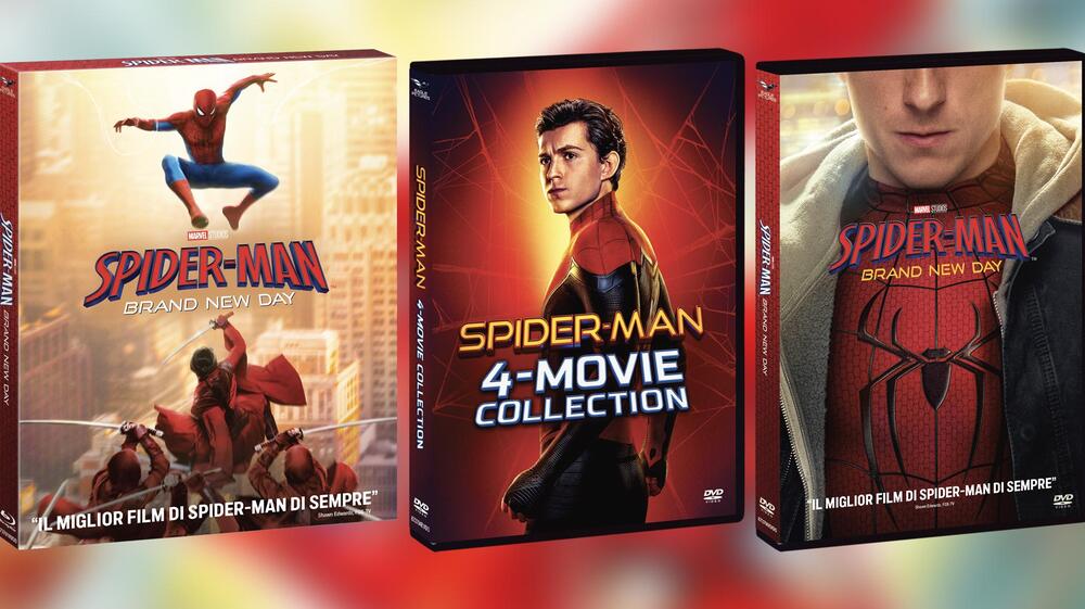 Spider-Man Brand New Day - home video poster