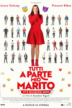 Tutti a parte mio marito - It's Raining Men di Caroline Vignal - Poster verticale