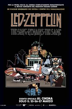 Led Zeppelin - The Song Remains The Same - Poster Cinema 2024