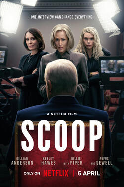 Scoop di Philip Martin - Poster Netflix