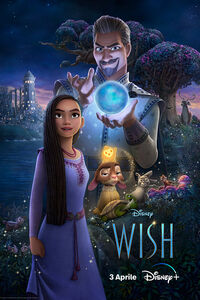 Wish - Poster uscita Disney+